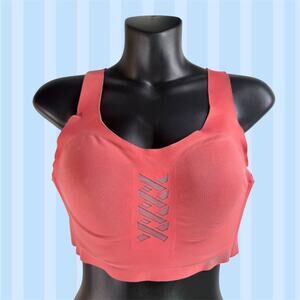3/$20 Victoria's Secret Victoria Sport 34D Salmon Pink Angel Max Wireless Bra